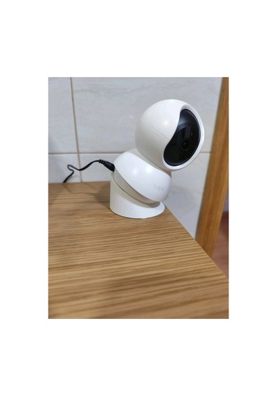 Fandora Tapo C200 C210 C220 Uyumlu 30 Açılı Kamera Montaj Aparatı 2'li Set Beyaz