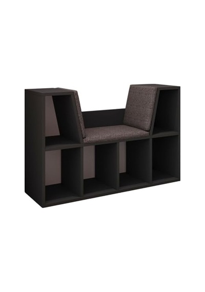 Minderli Kitaplık - Oturma Alanlı 103 Cm Minimalist Tasarım Genel Minderli Kitaplık - Oturma Alanlı 103 Cm Minimalist Tasarım Genel
