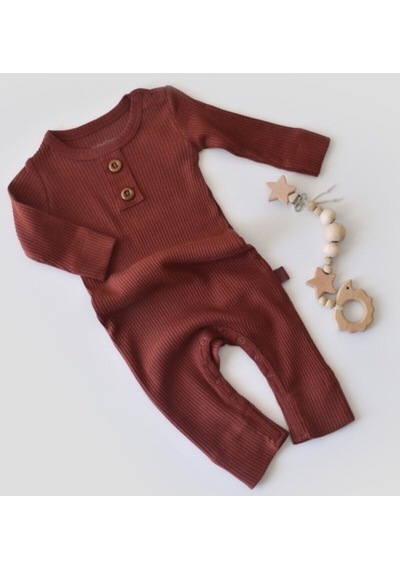 BabyCosy Modal Uzun Kollu Tulum Csym11409 001