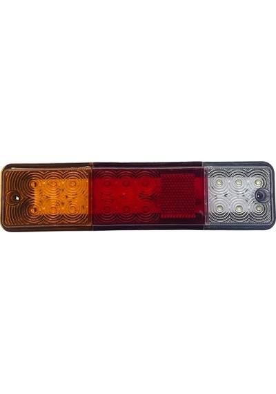 10v-80v Stop Lambası Ledli 4 Fonksiyonlu 190 50 30 Mm