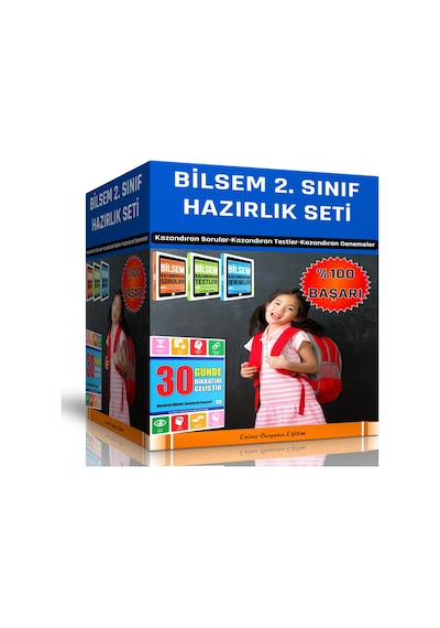 Bilsem 2. Sınıf Hazırlık Seti (4 Kitap)