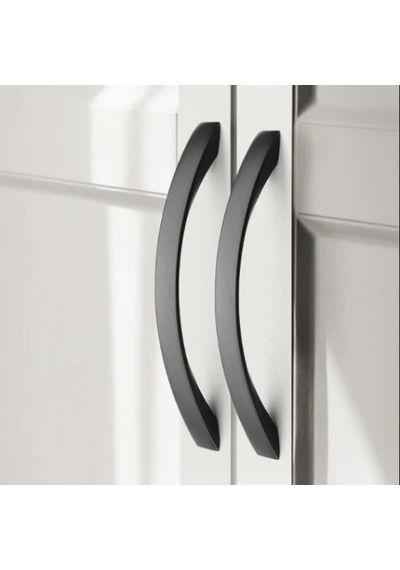 Marelli Rossa Black Siyah 160 Mm Mobilya Dolap Kulbu