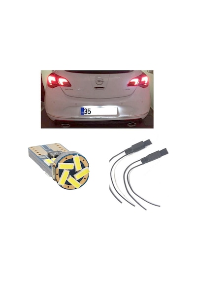 Opel Astra J Uyumlu Led Plaka Aydınlatma Seti
