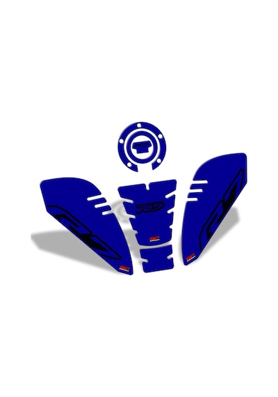 Gp Kompozit Yamaha R7 2021-2023 Uyumlu Tank Pad Seti Mavi