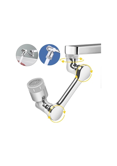 Sn-20341 1080 Derece Dönebilen Musluk-duş Başlığı