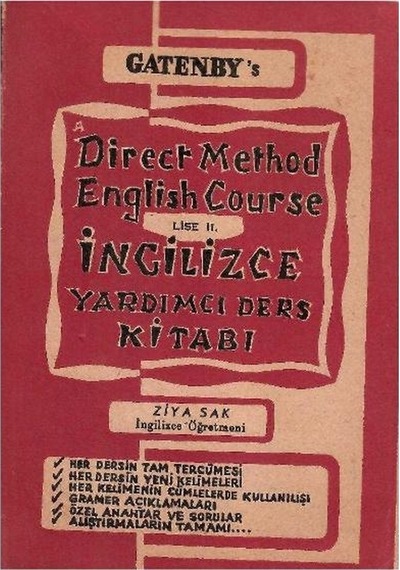 Direct Method English Course Lise 2 - İngilizce Yardımcı Ders Kitabı