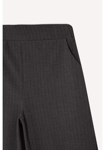 Defacto Kız Çocuk Wide Leg Pantolon G6350a826spgr211 Gri-gr211