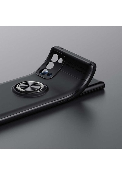 Oppo Reno 5 5G Kılıf Yüzüklü Magnetli Ravel Case