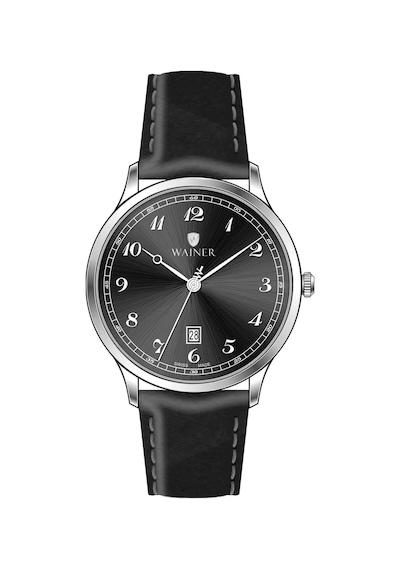 Wainer 39 Mm Quartz Saat Wa.12001-b Siyah