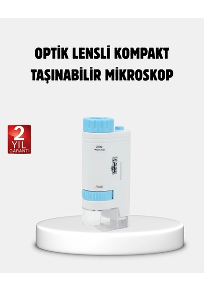 Taşınabilir Eğitim Mikroskobu 80x 200x Led Işıklı Ve Darbeye Dayanıklı Krgltgshpmv7rv4okjn