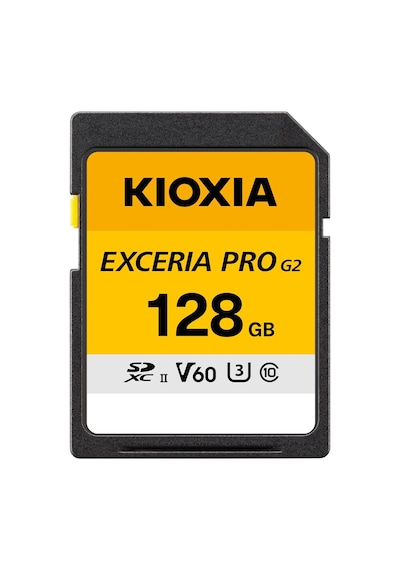 Excerıa Pro G2 128gb Sdxc Uhs-ıı Hafıza Kartı - V60 U3 C10-300mb/s Okuma 170mb/s Yazma - 8k 4k Video Kayıt - İçerik Üretimi