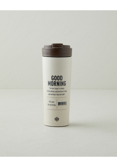 English Home Good Mood Morning Çelik Termos 500 Ml Kahverengi