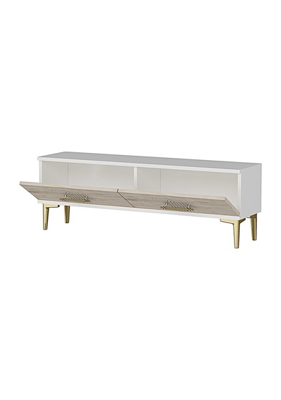Tsa1215bt - İdatv120 Tv Stand, Tv Sehpası Beyaz - Traverten 120cm