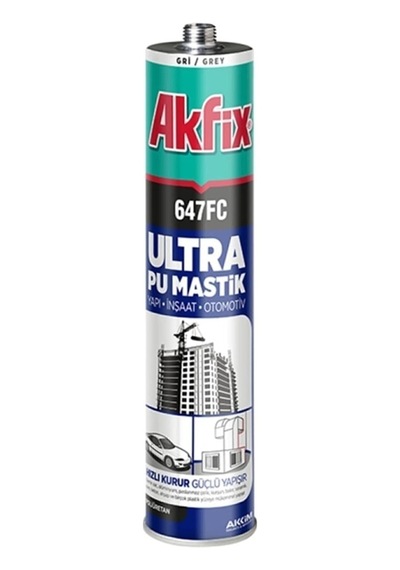 Pu Mastik 280ml Siyah Çok Renkli