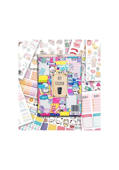 Bam Hediyelik My Dıy Sticker Book 12161030 Diğer