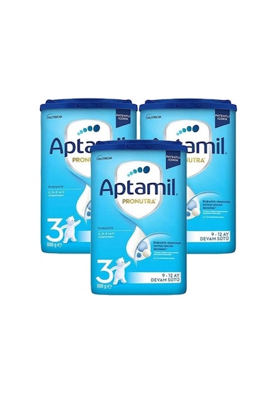 Aptamil 3 Çocuk Devam Sütü 800 G 3 Adet