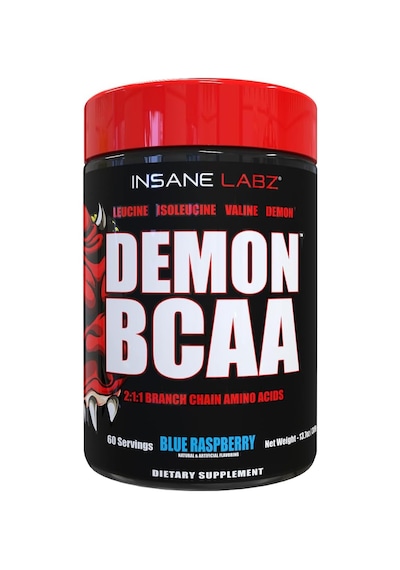 Insane Labz Demon Bcaa Powder 2:1:1 60 Servings - Blue Rasperry