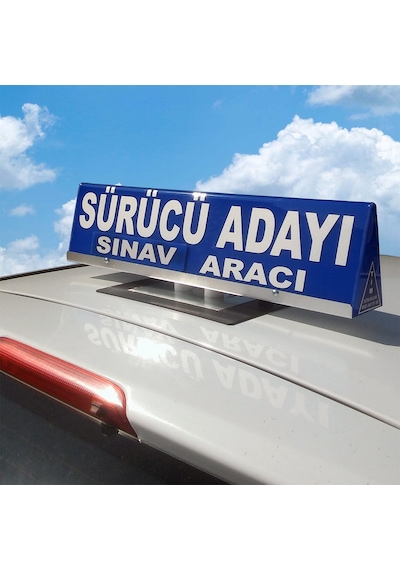 Sürücü Kursu Malzemeleri + Araç Üstlüğü + Sürücü Adayı Levhası