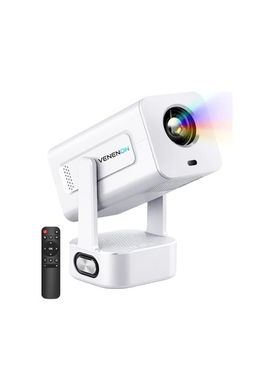 Profesyonel Akıllı Sinema Projeksiyon Cihazı Projektör Ekran Yansıtma Wifi Bluetooth 5.4 300 Ansı Full Hd 4k Destek 30-200 İnç