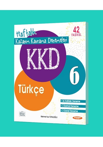 Kazanım KAVRAMA Denemeleri 6 Türkçe 42 Fasikül kurmay Yayınları