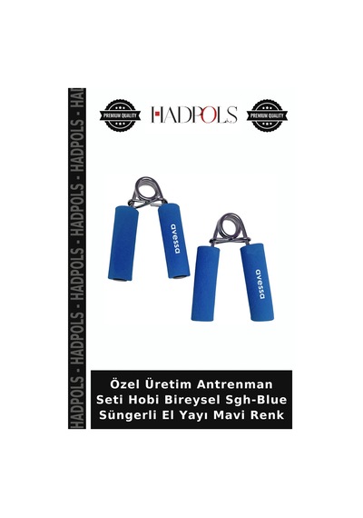 Özel Üretim Antrenman Seti Hobi Bireysel Sgh-blue Süngerli El Yayı Mavi Renk Belirtilmemiş