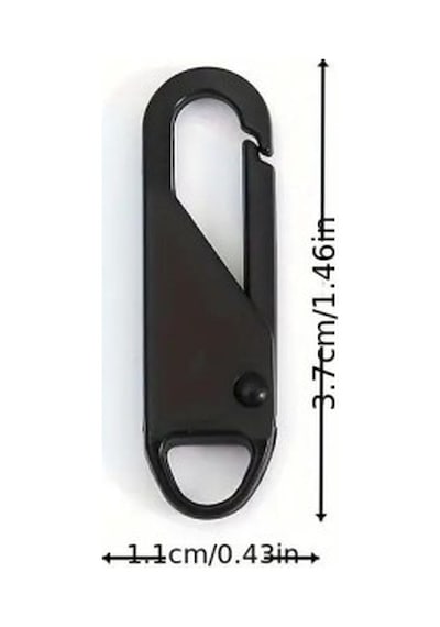 Fermuar Sürgüsü Başlığı , Yedeği Çok Renkli