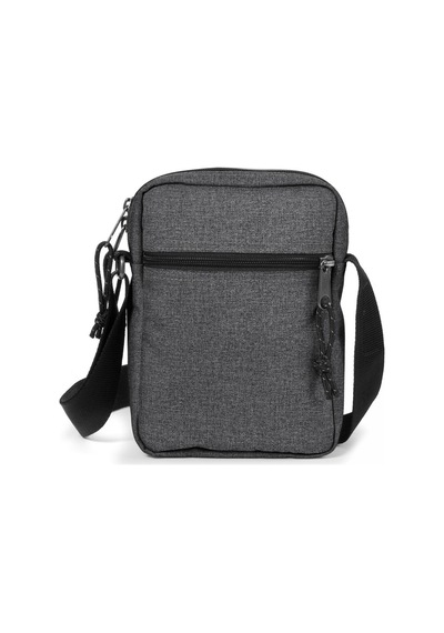 Eastpak Ek045 The One Omuz Çantası (Black Denim) Gri Melanj