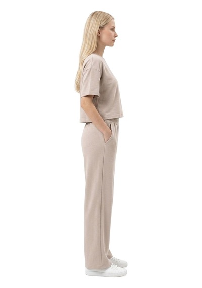 Cottonhıll Premium - Sway Collection Vizon Modal Kadın Eşofman Takımı