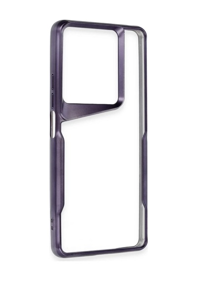 Redmi Note 13 Pro 4g Uyumlu Kılıf Boyi Silikon Kapak - Derin Mor