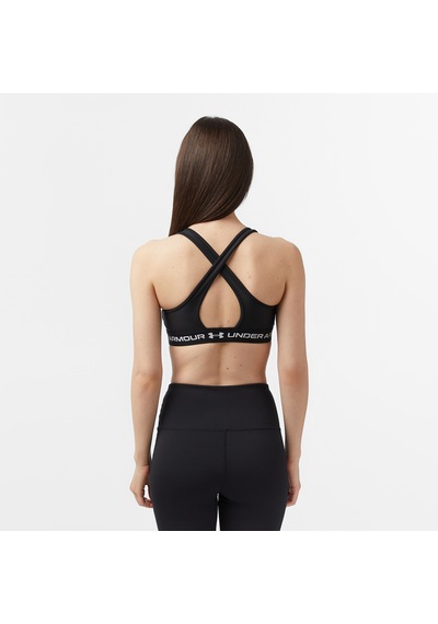 Under Armour Crossback Mid Kadın Siyah Antrenman Bra 1361034