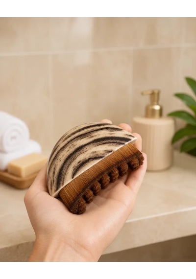 Astraltech Banyo Masaj Fırçası Yumuşak Kıllı Ergonomik