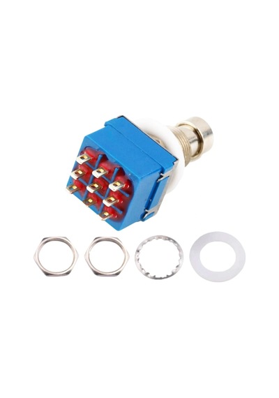 Ic-148j-9 Pedal Switch Kalıcılı 9p Ø12mm Pbs-24-302