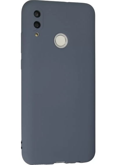 Newface Huawei P Smart 2019 Kılıf Nano İçi Kadife Silikon - Gri