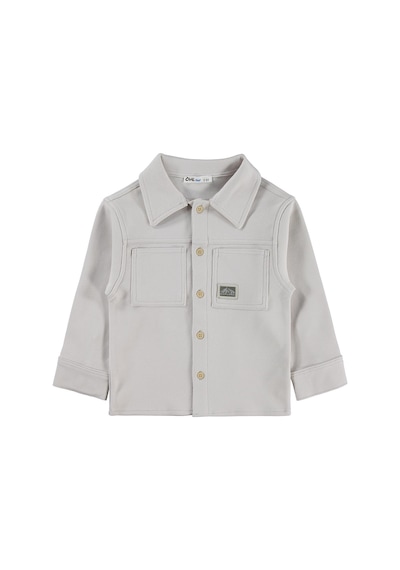 Civil Boys Basic 2-5 Yaş Gömlek - Koyu Taş Rengi