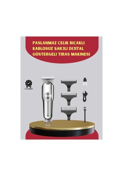 Yüksek Performanslı Erkek Saç Kesme Makinesi Uzun Pil Ömrü Ve Hassas Kesim