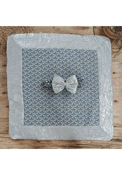 Dantelli Lüks Bebek Kundağı Unisex Bebek Dış Kundak Battaniyesi Hastane Çıkışı Mevlütlük Hediyelik Knd45401 Gümüş
