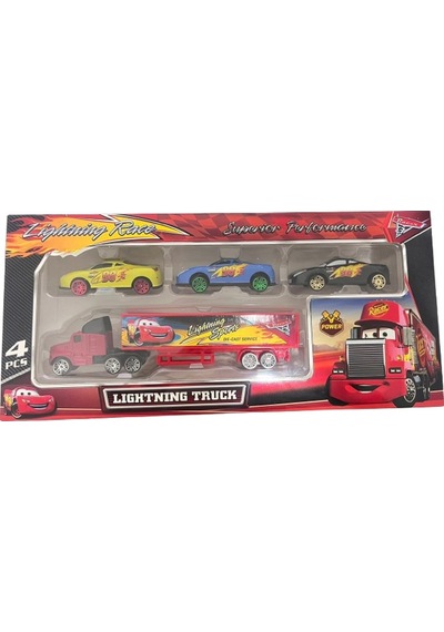 Toysan Toy-50 3'lü Tır Seti Metal Arabalı
