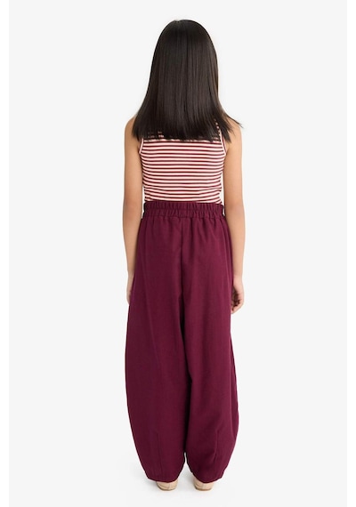 Defacto Kız Çocuk Barrel Fit Pamuklu Pantolon G1620a825aubr458 Bordo Defacto Kız Çocuk Barrel Fit Pamuklu Pantolon G1620a825aubr458 Bordo