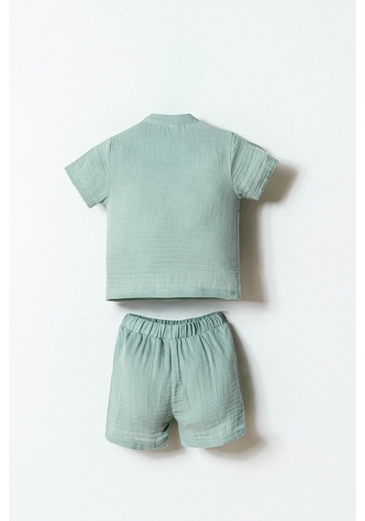 U.s. Polo Assn. Erkek Bebek Yeşil Şort Takım 5274-49972 Yeşil