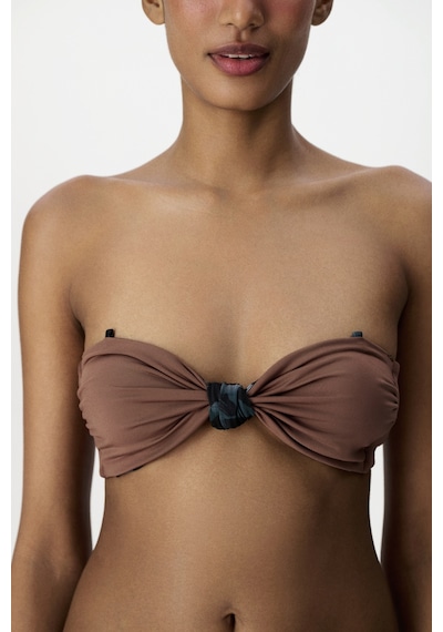 Penti Clove Reversible Strapless Bikini Üstü Çok Renkli