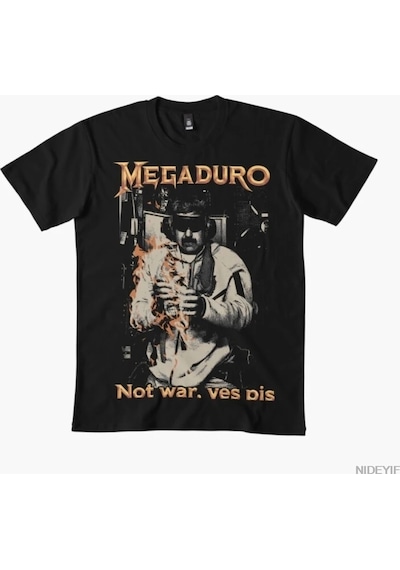 Tarzsokak Megaduro Not War Yes Pis Siyasi Parodi T-shirt Erkekler Kadınlar Için % 100% Pamuk T Shirt Kı S