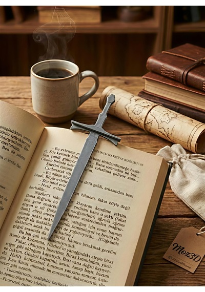 Ortaçağ Ruhunu Sayfalarınıza Taşıyın Kitap Ayracı