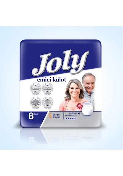 Joly Emici Külot Unisex Large 8 Adet