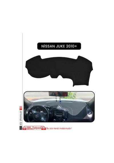 Nissan Juke 2010+torpido Koruma Halısı Siyah Kenar