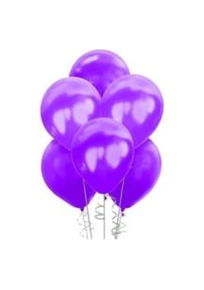 Nedi Balon Metalik Açık Viyolet 100 Lü