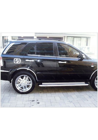 Kıa Sorento 2002-2009 Cam Çıtası Paslanmaz Çelik Krom 4 Prç