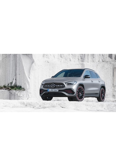Mercedes Gla Bagaj Koruyucu Havuzlu Paspas Kokusuz Kaucuk 3D