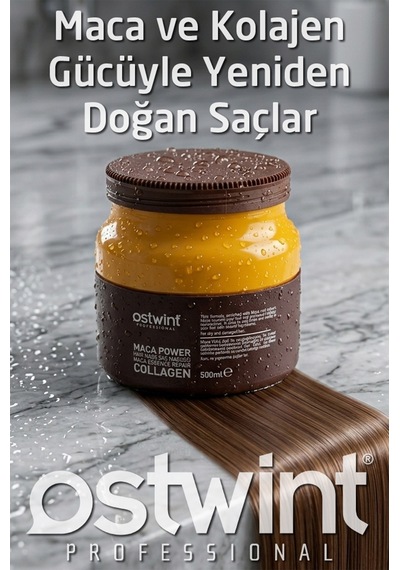 Ostwint Professional Maca Power Collagen Saç Maskesi 500 ML