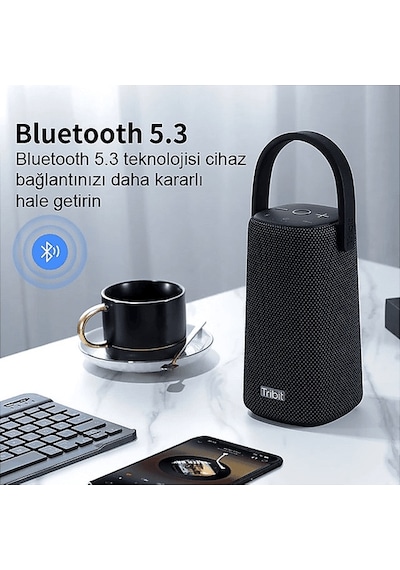 Trıbıt Stormbox Pro 24w 24 Saat Oynatma Süresi Ip67 Su Geçirmez Taşınabilir Tws Bluetooth Hoparlör