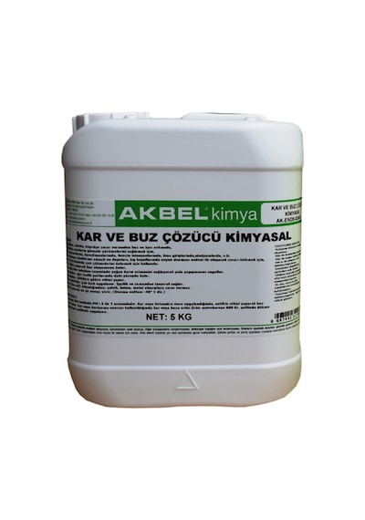 Akbel Zemin Kar Ve Buz Çözücü Kimyasal 5 Kg